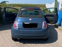 Gebraucht Fiat 500C 86 PS (63 kW) 2011 Blau Cabrio