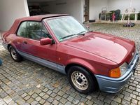 Gebraucht Ford Escort Cabriolet 102 PS (75 kW) 1990 Rot Cabrio