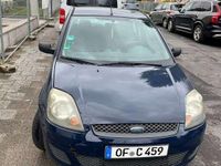 Gebraucht Ford Fiesta 60 PS (44 kW) 2007 Blau Kleinwagen