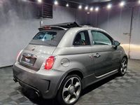 Usado Abarth 500C 140 HP (102 kW) 2011 Cinzento Cabrios
