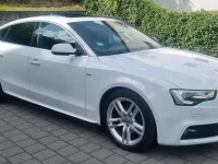 Gebraucht Audi A5 Sportback S-Line 177 PS (130 kW) 2015 Weiß Kleinwagen