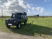 Gebraucht Land Rover Defender 122 PS (89 kW) 2004 Grün SUV