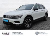 Gebraucht VW Tiguan IQ Drive 150 PS (110 kW) 2020 Oryxweiß perlmutteffekt (metallic) SUV