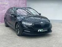 Gebraucht Skoda Octavia SportLine 150 PS (110 kW) 2024 Cerna magic/black magic (metallic) Kombi