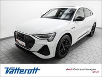 Gebraucht Audi e-tron Sportback Black Edition 300 kW (408 PS) 2022 Weiss SUV