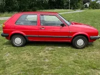 Gebraucht VW Golf II 90 PS (66 kW) 1989 Rot Kleinwagen