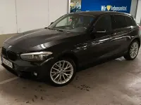 Usata BMW 118 Sport Line 150 CV (110 kW) 2017 Nero Utilitaria