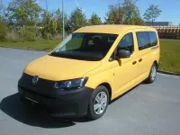Gebraucht VW Caddy Maxi 102 PS (75 kW) 2021 Gelb Van / Kleinbus
