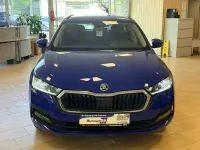 Gebraucht Skoda Octavia Clever 110 PS (80 kW) 2022 Blau Kombi