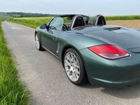 gebraucht Porsche Boxster 987.2S/ PTS grün /Leder cocoa/ Klappe