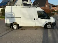 Gebraucht Ford Transit 85 PS (62 kW) 2010 Weiß Van / Kleinbus