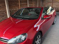 Second-hand VW Golf 105 CP (77 kW) 2011 Roșu Cabrio