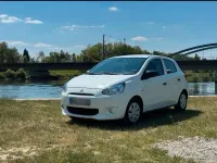 Gebraucht Mitsubishi Space Star Top 71 PS (52 kW) 2015 Weiß Kleinwagen