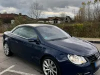 Gebraucht VW Eos 140 PS (102 kW) 2010 Blau Cabrio