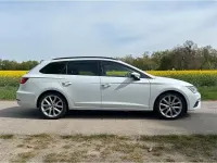 Brugt Seat Leon ST FR 150 HK (110 kW) 2017 Hvid Stationcar