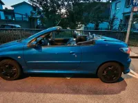 Gebraucht Peugeot 206 80 PS (58 kW) 2003 Blau Cabrio