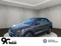 Gebraucht VW T-Roc Cabriolet Style 150 PS (110 kW) 2024 Rauchgrau metallic/schwarz Cabrio
