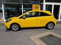 Gebraucht Opel Corsa drive 90 PS (66 kW) 2016 Sunny yellow (uni) Kleinwagen