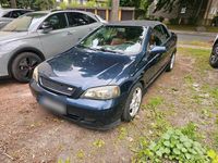 Gebraucht Opel Astra Cabriolet 147 PS (108 kW) 2001 Blau Cabrio