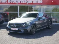 Gebraucht Mercedes C300e AMG line 258 PS (189 kW) 2019 Selenitgrau met Coupé