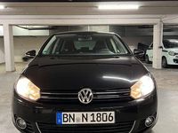 Gebraucht VW Golf VI Highline 122 PS (89 kW) 2010 Schwarz Kleinwagen