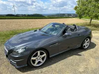 Gebraucht Mercedes SLK200 AMG 184 PS (135 kW) 2013 Grau Cabrio