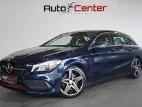 Gebraucht Mercedes CLA250 AMG line 218 PS (160 kW) 2017 Blau Coupé