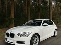 Gebraucht BMW 116 Efficient Dynamics 116 PS (85 kW) 2012 Weiß Kleinwagen