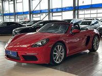 Gebraucht Porsche Boxster 350 PS (257 kW) 2022 Rot indischrot Cabrio