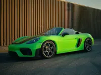 Gebraucht Porsche Boxster Spyder 500 PS (367 kW) 2024 Grün Cabrio