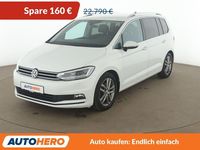 Gebraucht VW Touran Highline 190 PS (139 kW) 2018 Weiß Van / Kleinbus