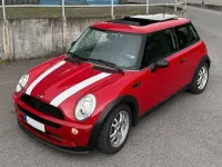 Käytetty Mini Cooper 90 HP (66 kW) 2005 Punainen Viistoperä