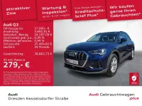 Gebraucht Audi Q3 Basis 150 PS (110 kW) 2025 Navarrablau metallic SUV