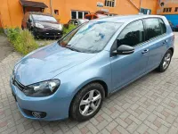 Gebraucht VW Golf VI Trendline 102 PS (75 kW) 2009 Blau Kleinwagen