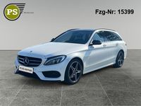Gebraucht Mercedes C250 AMG line 211 PS (155 kW) 2018 Weiß Kombi