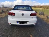 Gebraucht VW Golf Cabriolet 122 PS (89 kW) 2014 Weiß Cabrio