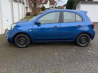 Gebraucht Nissan Micra Acenta 80 PS (58 kW) 2016 Blau Kleinwagen