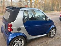 Gebraucht Smart ForTwo Cabrio Passion 61 PS (44 kW) 2002 Blau Cabrio