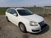 Gebraucht VW Golf VI 105 PS (77 kW) 2009 Weiß Kleinwagen
