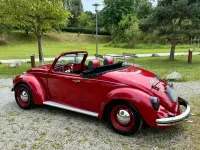 Gebraucht VW Käfer 107 PS (78 kW) 1972 Rot Cabrio