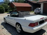 Gebraucht Mercedes SL500 Edition 320 PS (235 kW) 1998 Weiß Cabrio