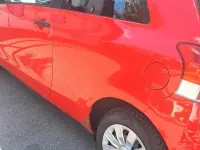 Gebraucht Toyota Yaris 69 PS (50 kW) 2009 Rot Kleinwagen