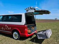 Gebraucht VW Multivan Generation Six 150 PS (110 kW) 2016 Rot Van / Kleinbus