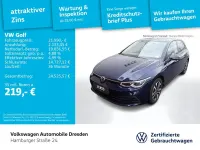 Gebraucht VW Golf VIII United 131 PS (96 kW) 2021 Blau Limousine
