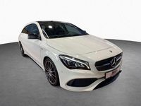 Gebraucht Mercedes CLA200 Shooting Brake AMG 156 PS (114 kW) 2017 Calcitweiss  unilack Kombi