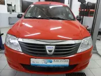 Gebraucht Dacia Logan Lauréate 87 PS (63 kW) 2011 Rot Limousine