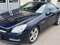 Gebraucht Mercedes SLK200 184 PS (135 kW) 2015 Cavansitblau  metalliclack Cabrio