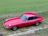 Używany Jaguar E-Type 219 KM (161 kW) 1970 Czerwony Coupe