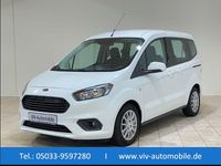 Gebraucht Ford Tourneo Courier Trend 101 PS (74 kW) 2018 Weiß Van / Kleinbus