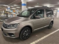 Second-hand VW Caddy 81 CP (59 kW) 2018 Auriu Monovolum